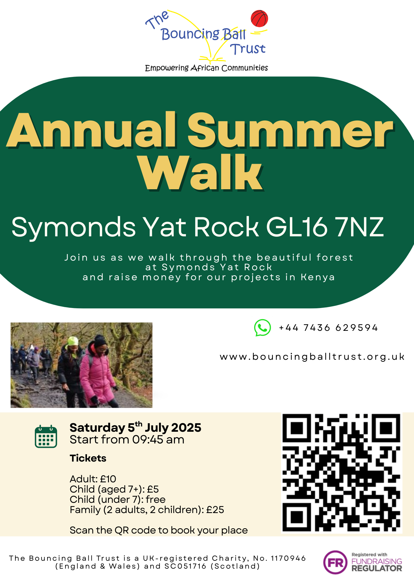 20250705 Annual Summer Walk flyer